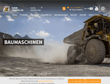 Tablet Screenshot of kuhn-gruppe.ch